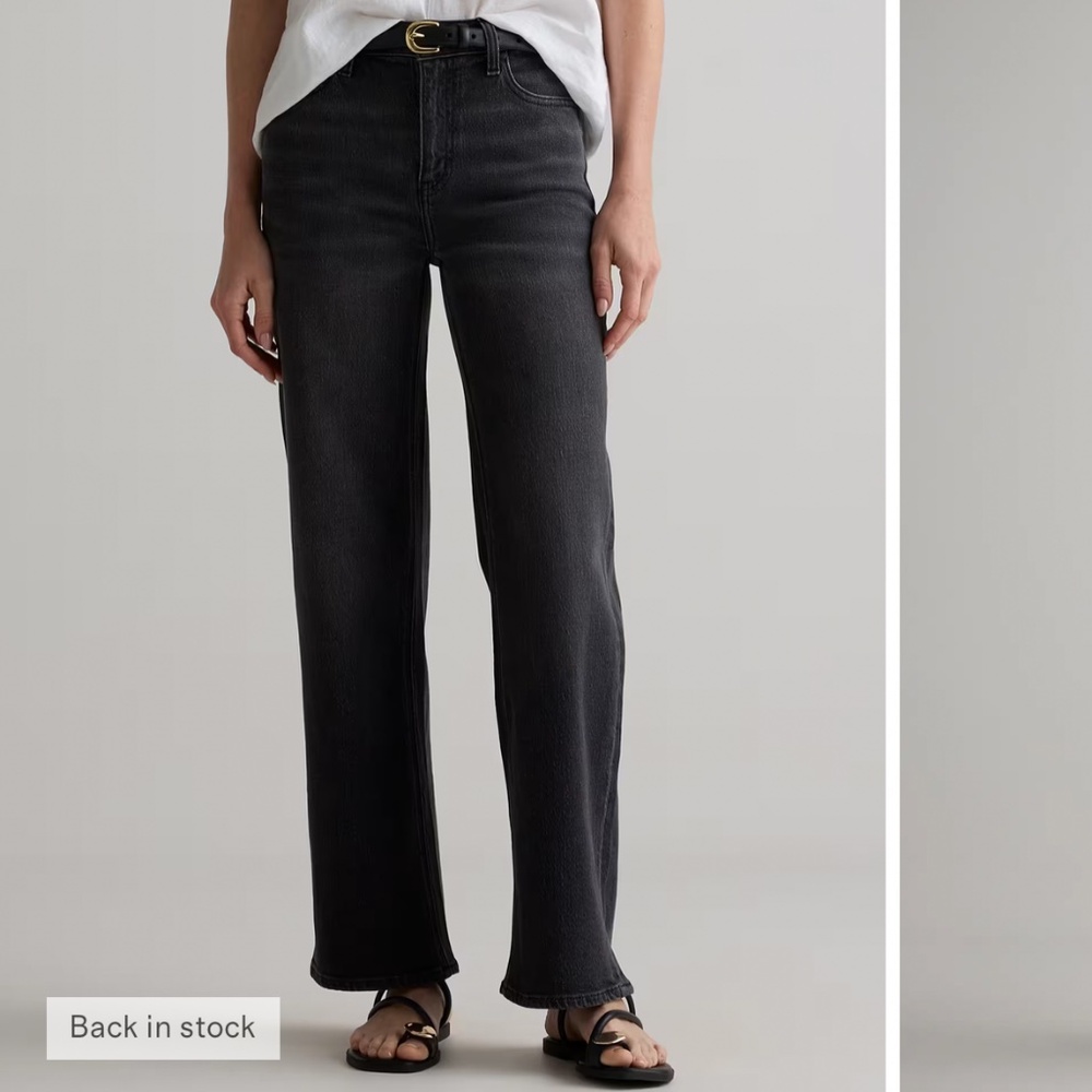 Quince cropped wide leg jeans - Picture 3 of 3